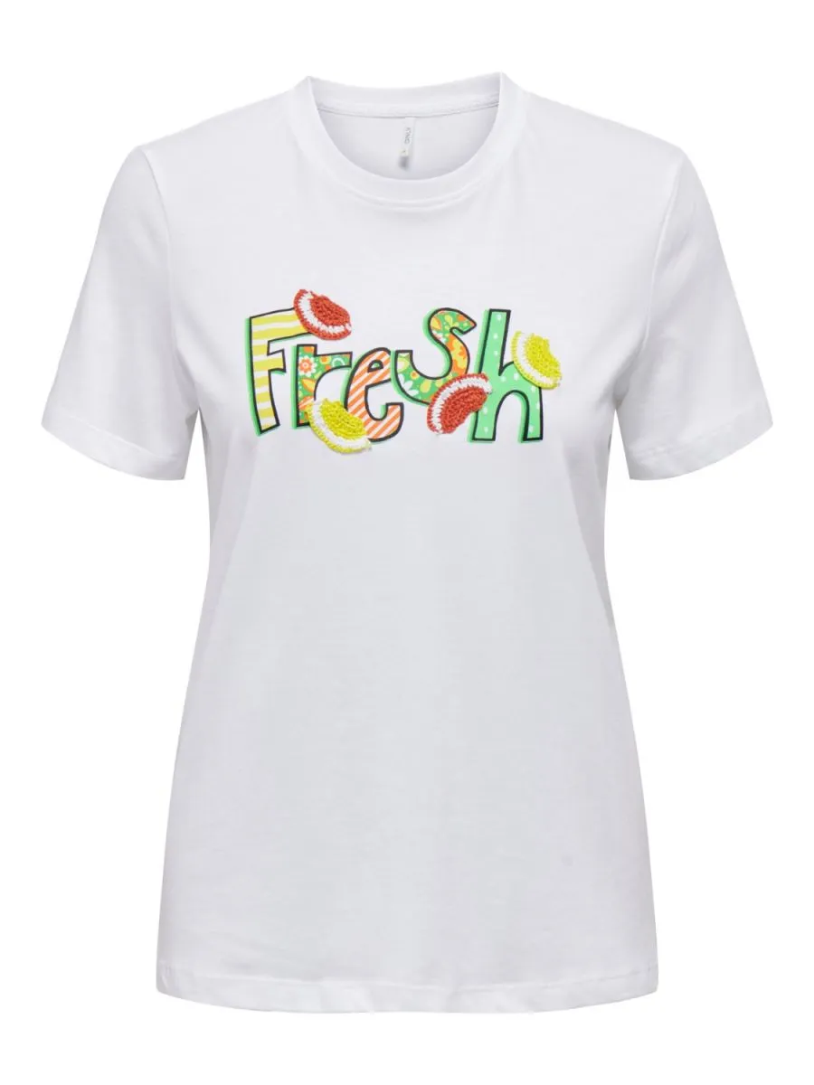T-SHIRT Donna ONLY 15297273 LOLA BW FRESH