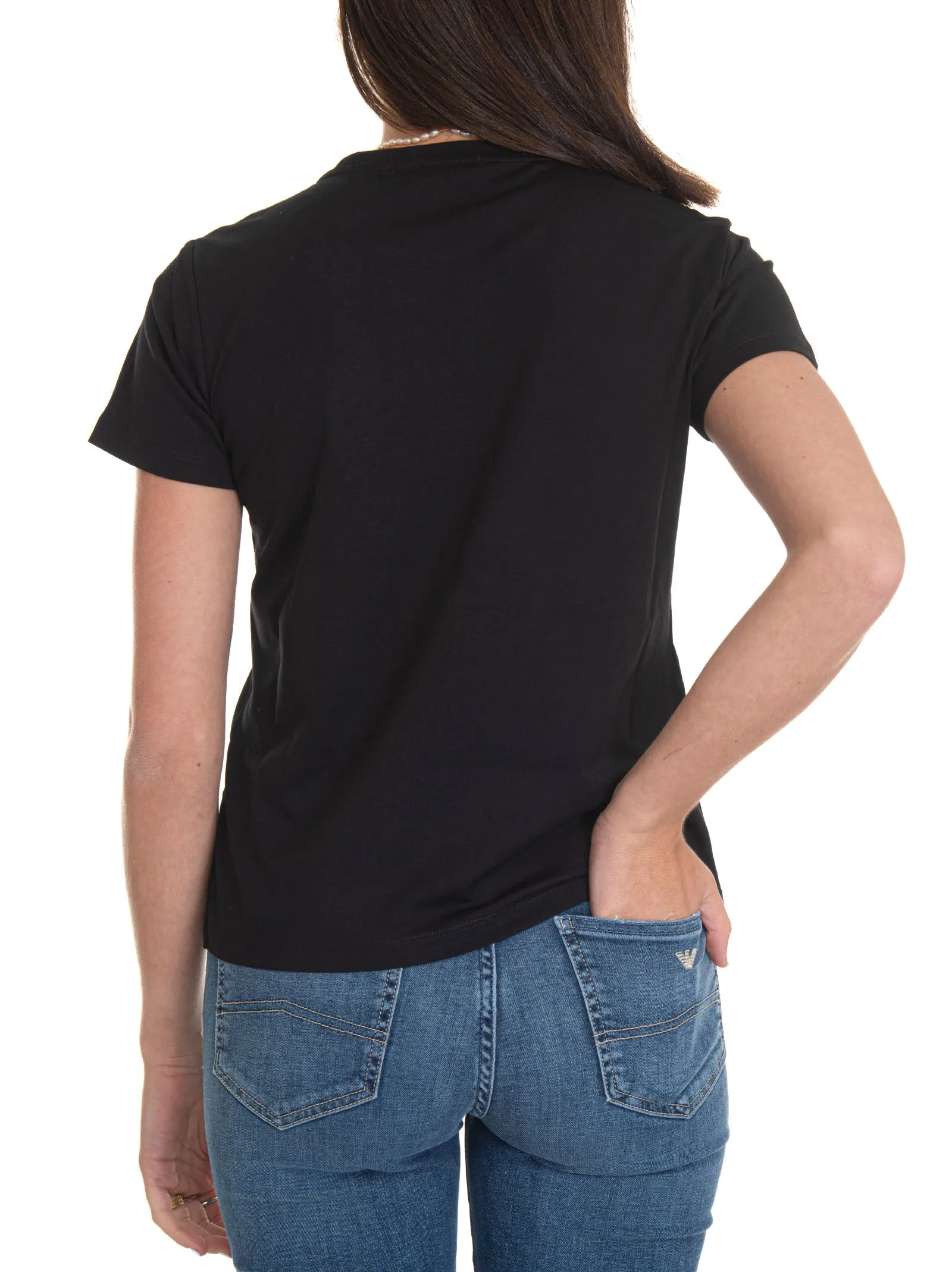 T-shirt Nambrone Nero Pinko Donna