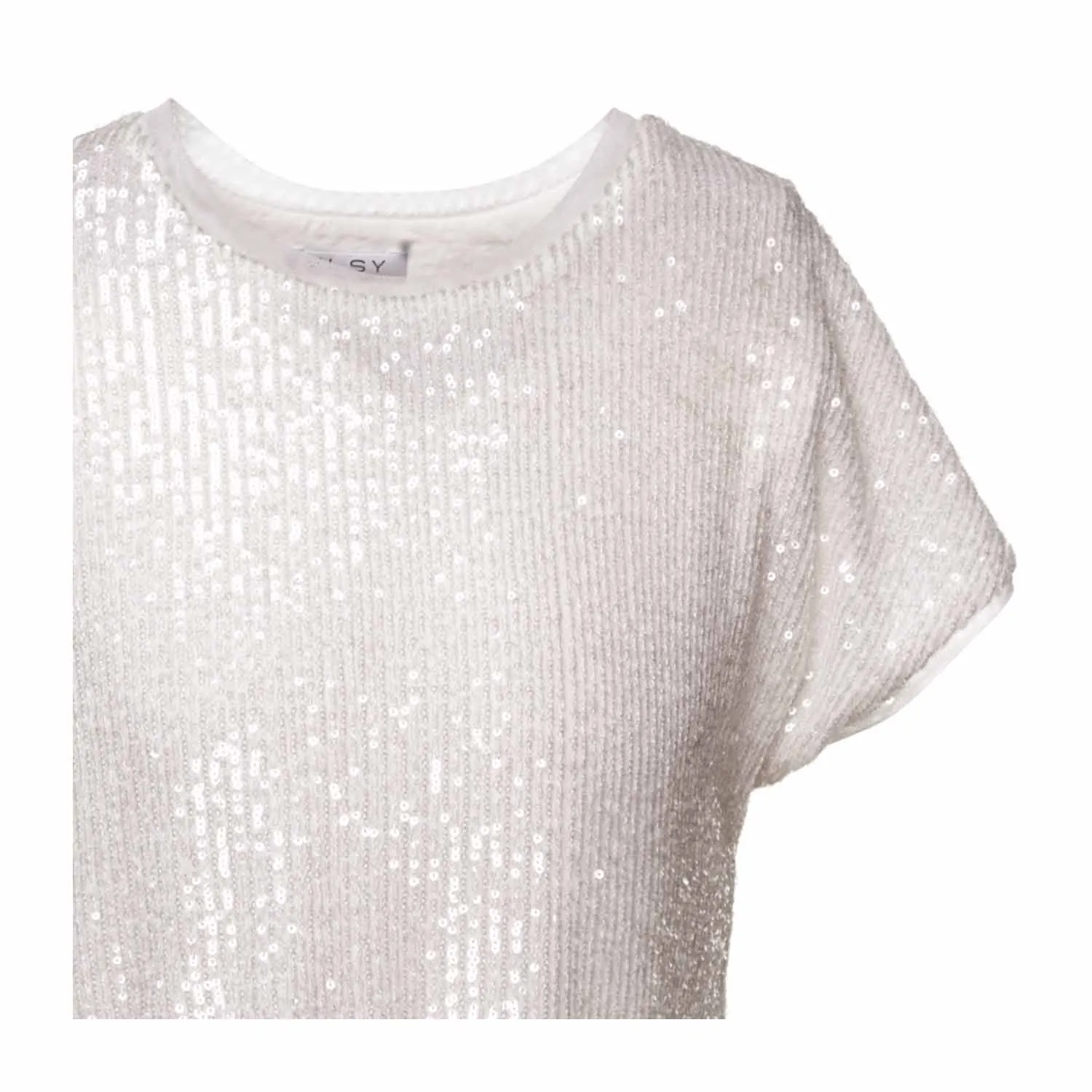 T-Shirt Paillettes Bambina Teenager