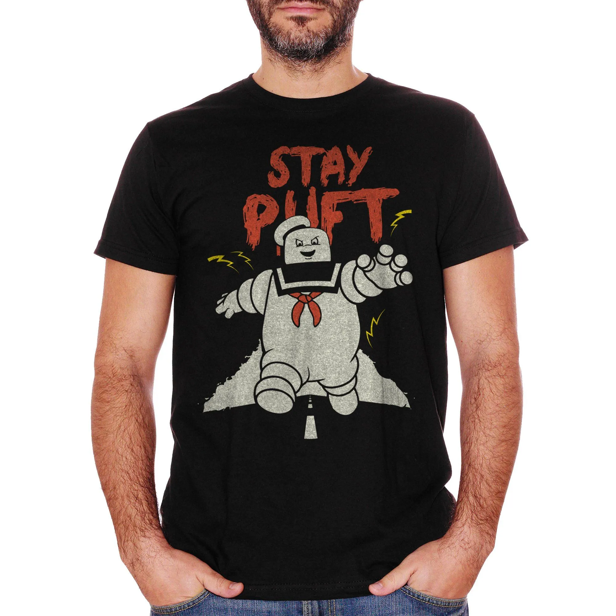 T-Shirt Stay Puft - Marshmallow Man - FILM Choose ur color