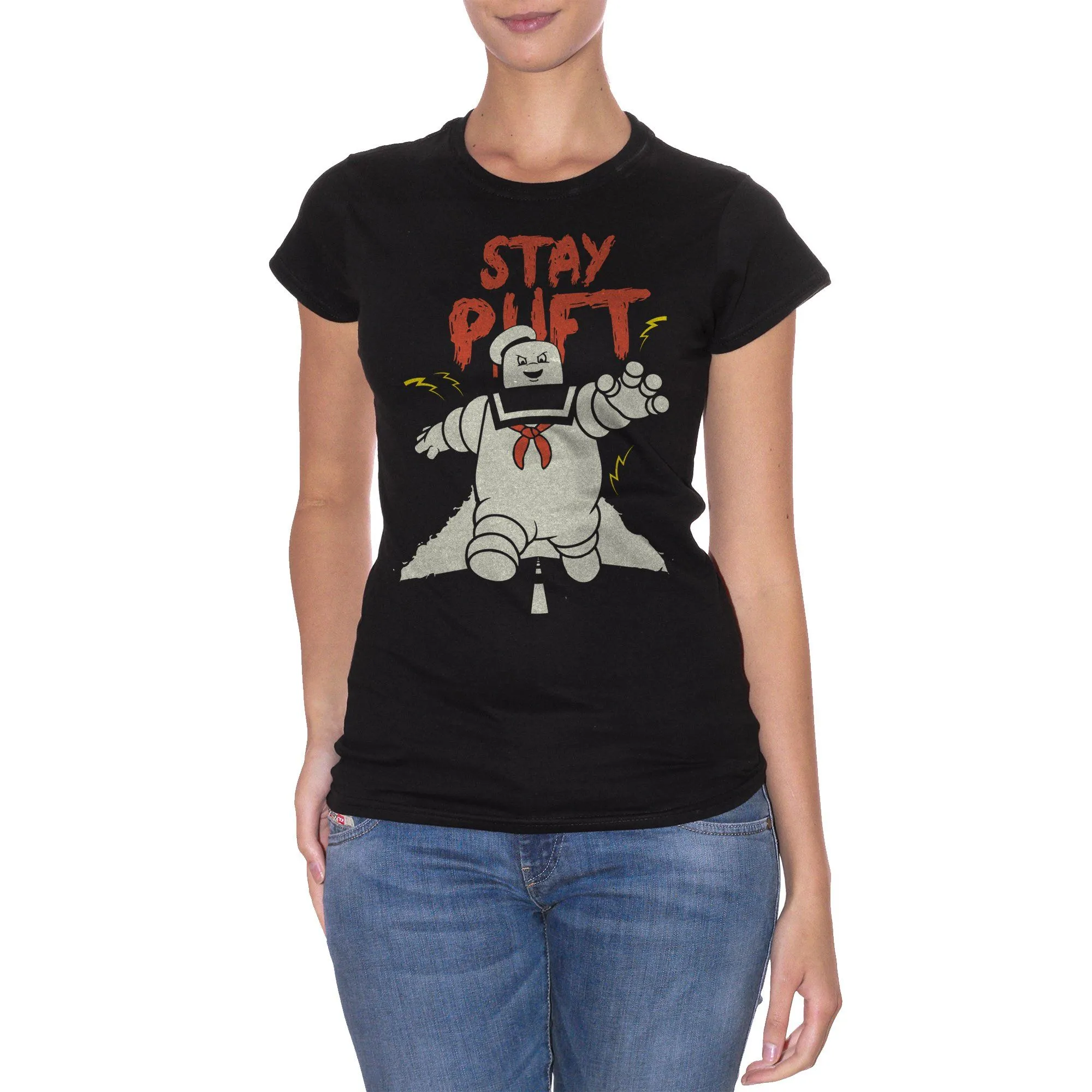 T-Shirt Stay Puft - Marshmallow Man - FILM Choose ur color