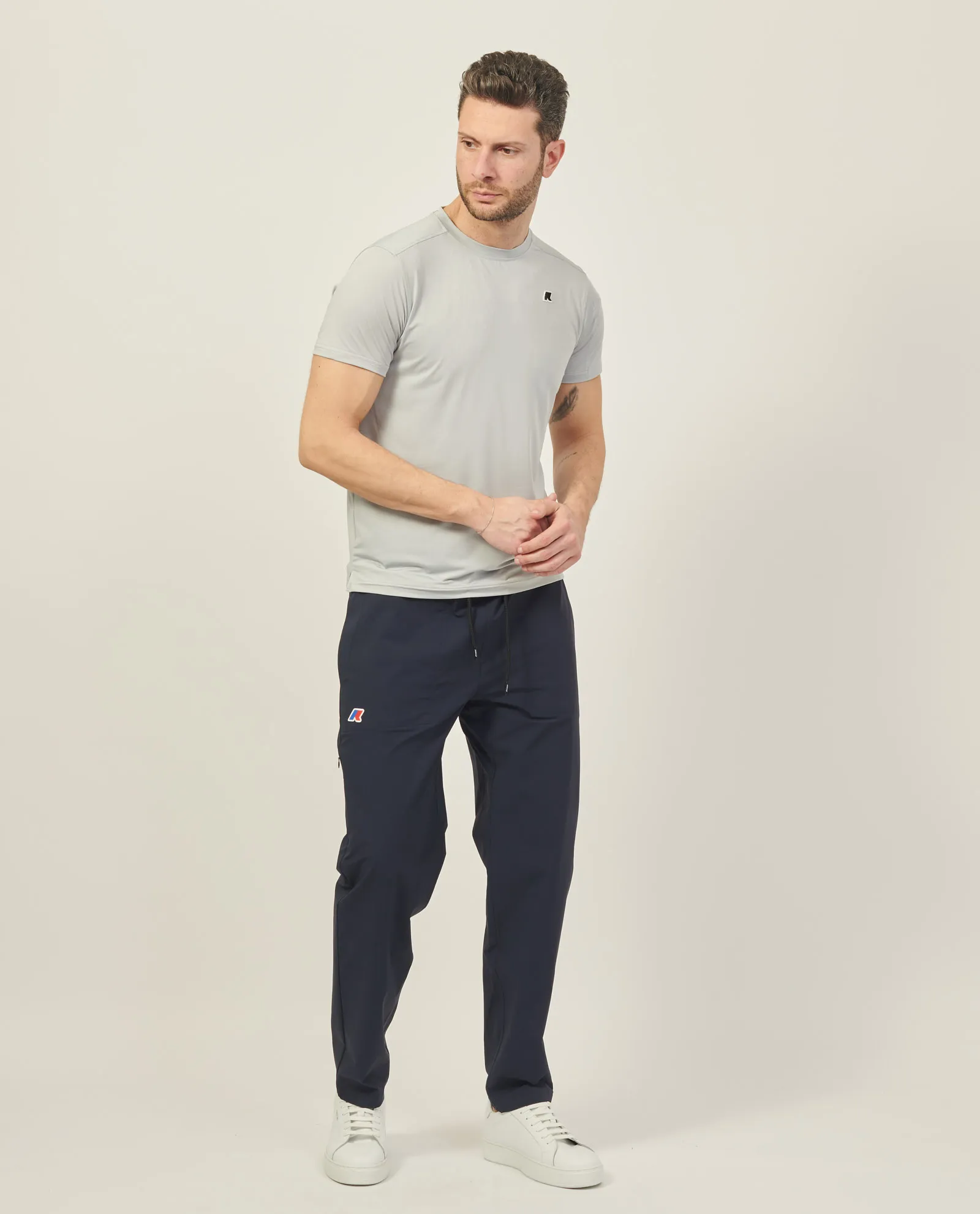 T-shirt uomo K-way Montour con logo