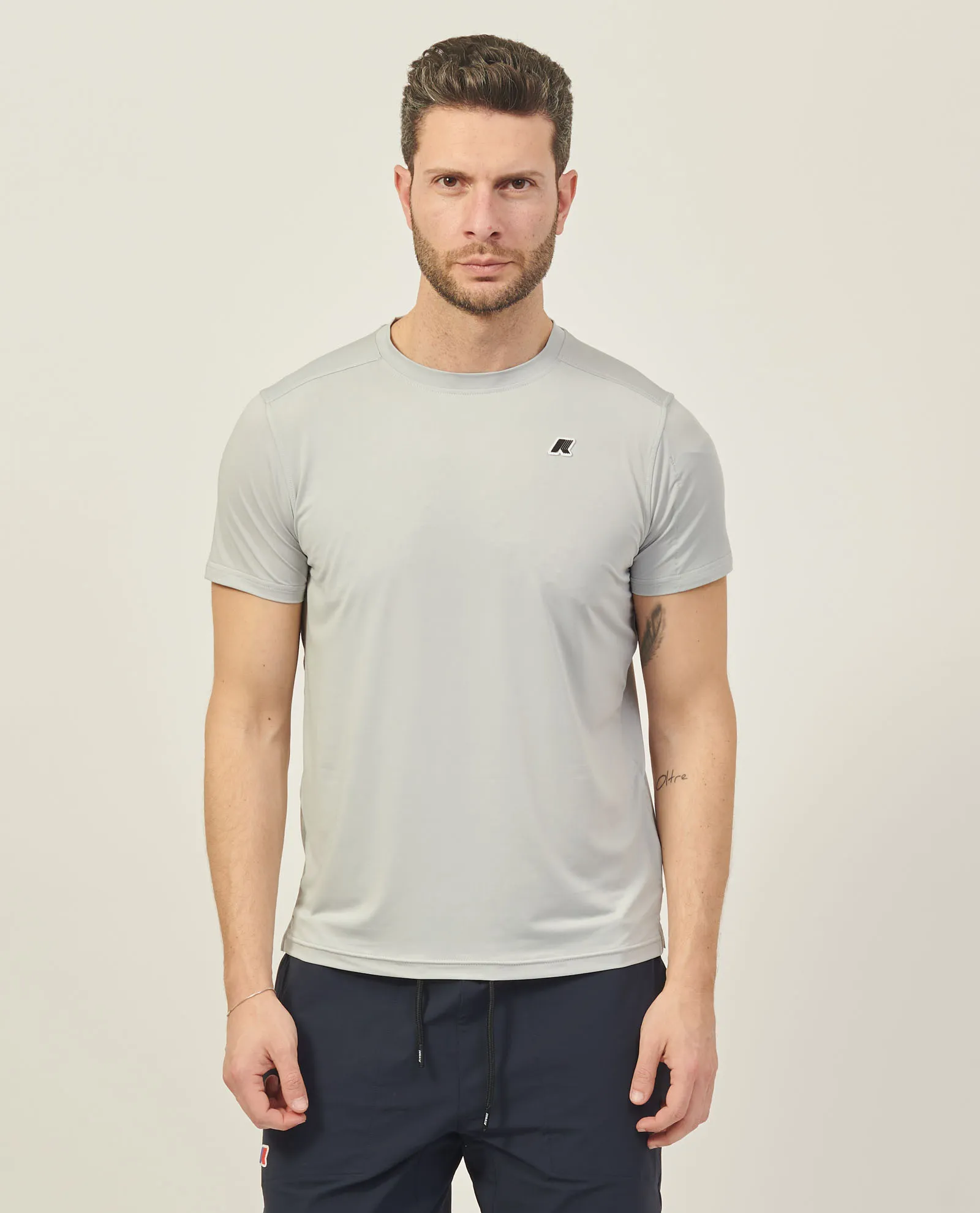 T-shirt uomo K-way Montour con logo