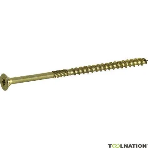 Technofast HBS-80380-VT40 Vite per legno a testa piatta Torx 8,0 x 380 mm 100 pz.