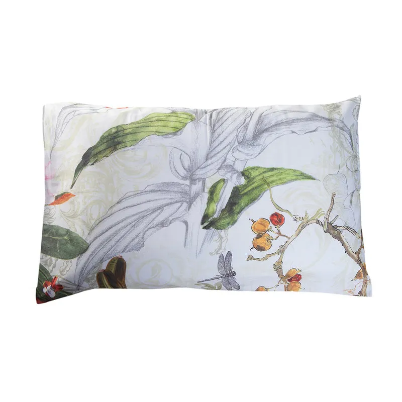 Tendenza floreale Completo letto effetto copriletto Aba piazza e mezza con 2 federe