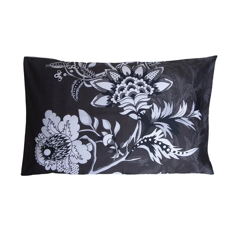 Tendenza floreale Completo letto effetto copriletto Ikat meli piazza e mezza con 2 federe
