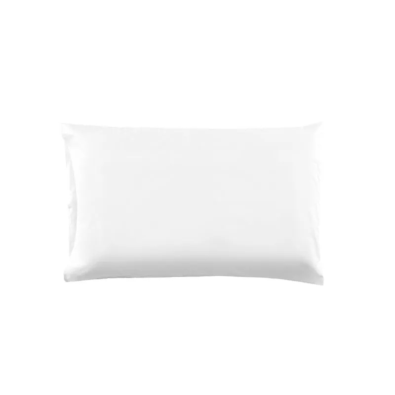 Tendenza floreale Coppia di federe bianco cotone