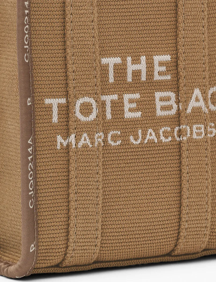 the phone tote leather camel