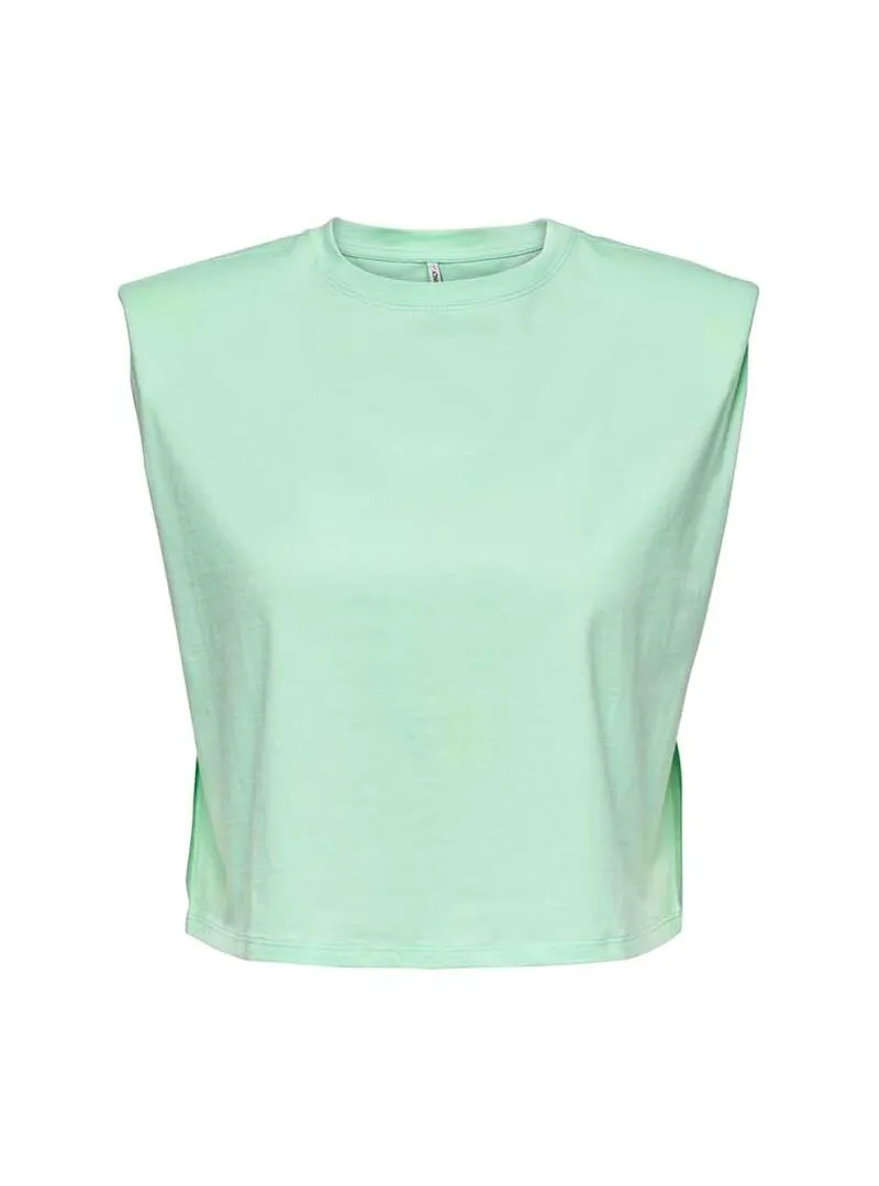 Top Only Jen Life Verde per Donna