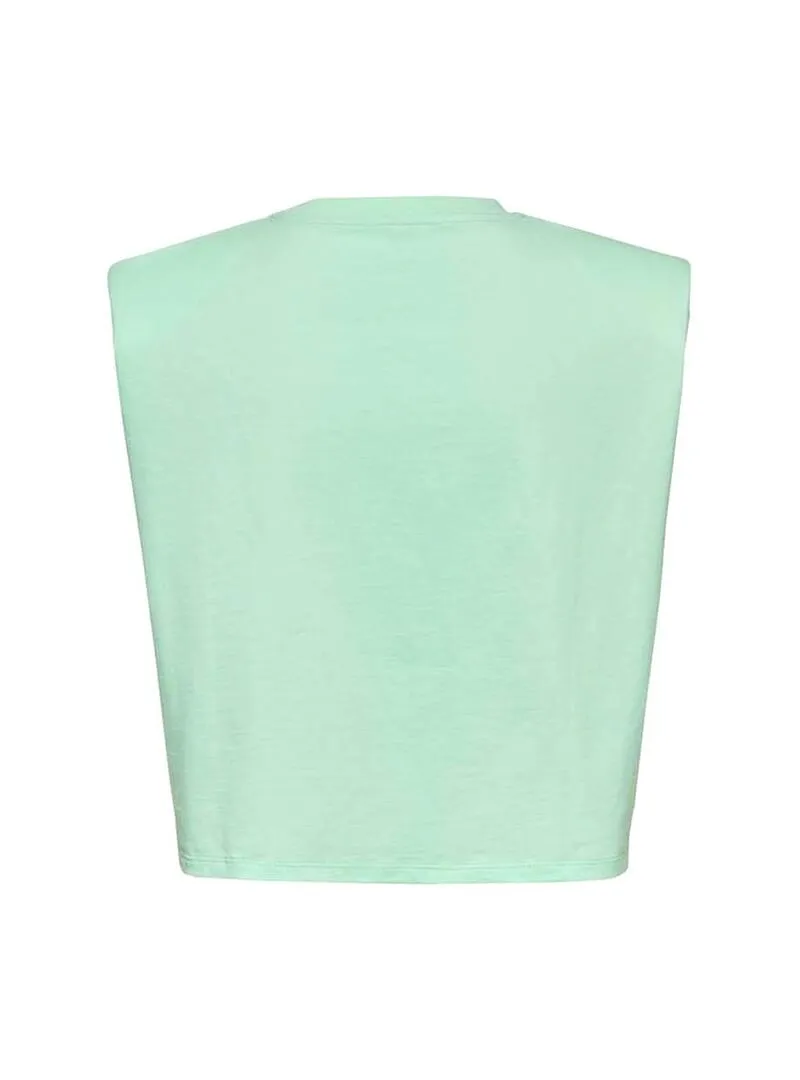 Top Only Jen Life Verde per Donna