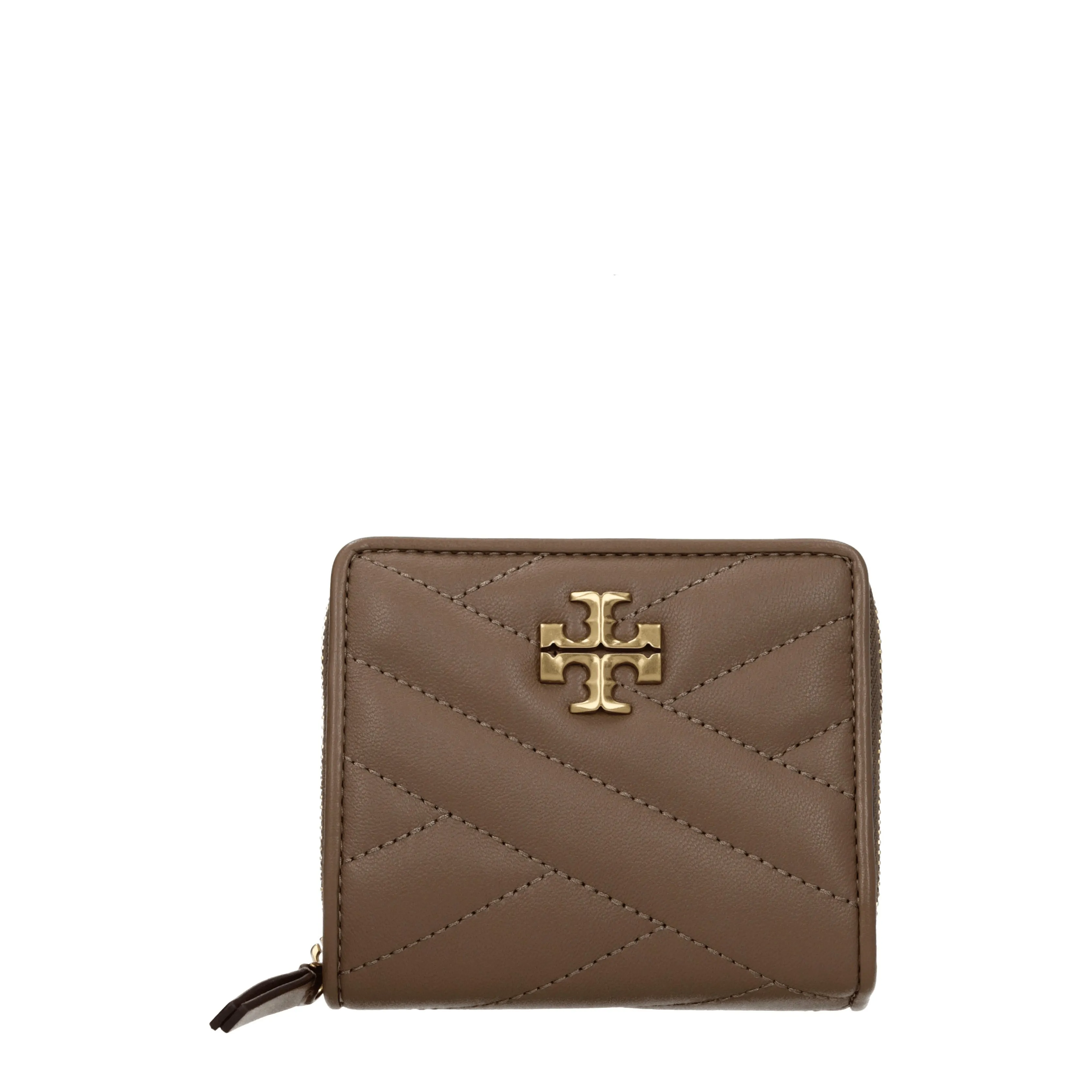 Tory Burch Portafogli Kira Donna Pelle Marrone/Piovanello