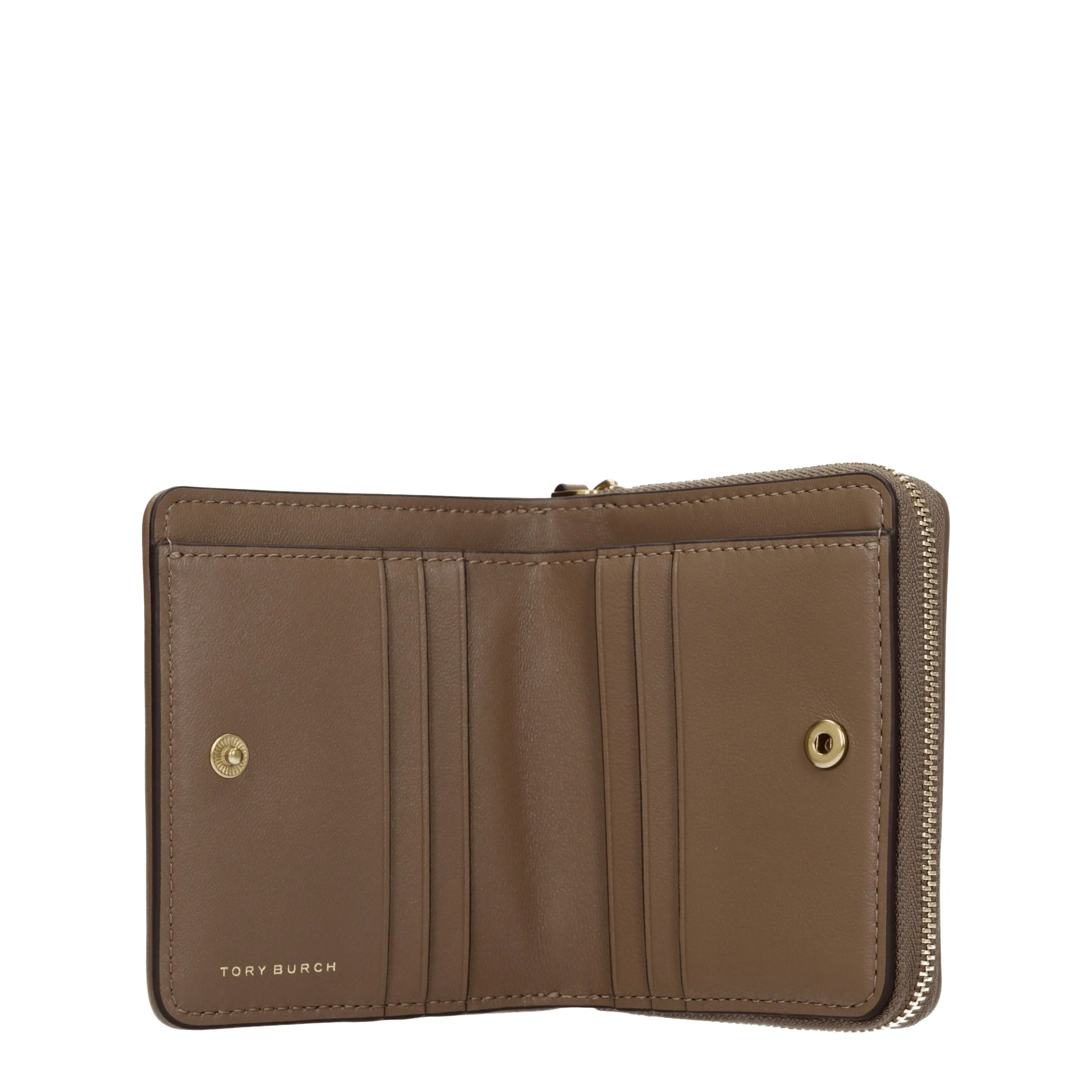 Tory Burch Portafogli Kira Donna Pelle Marrone/Piovanello