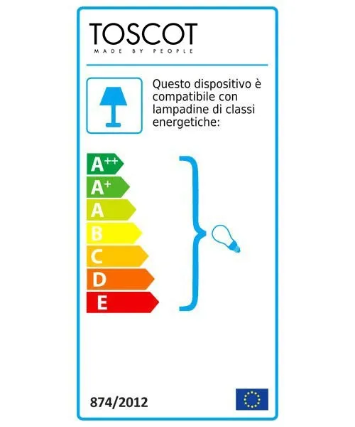 TOSCOT Camilla Piccola Lampada da terra da esterno 3 Colori