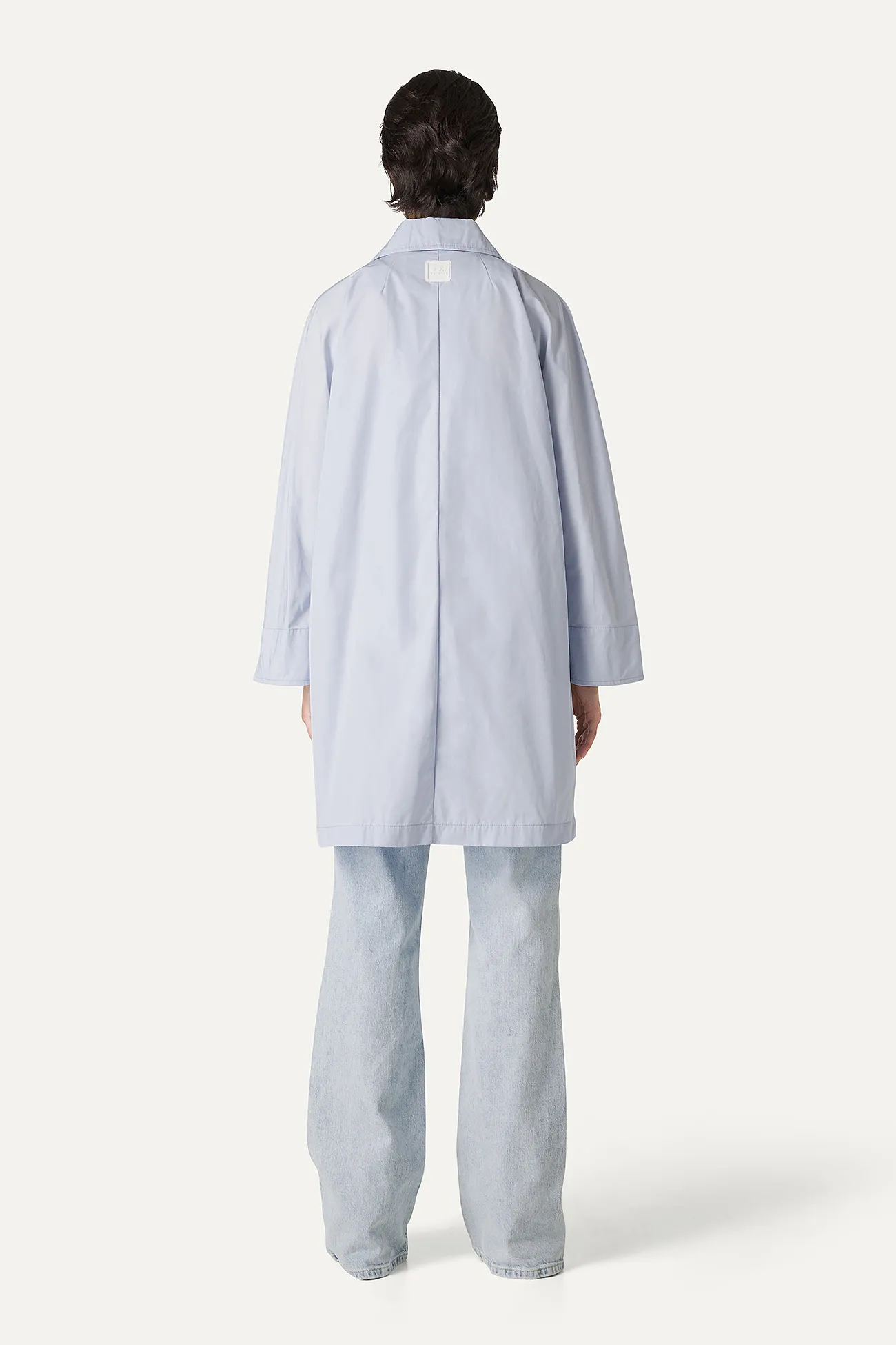 TRENCH IN NYLON MEMORY 9138 - GHIACCIO