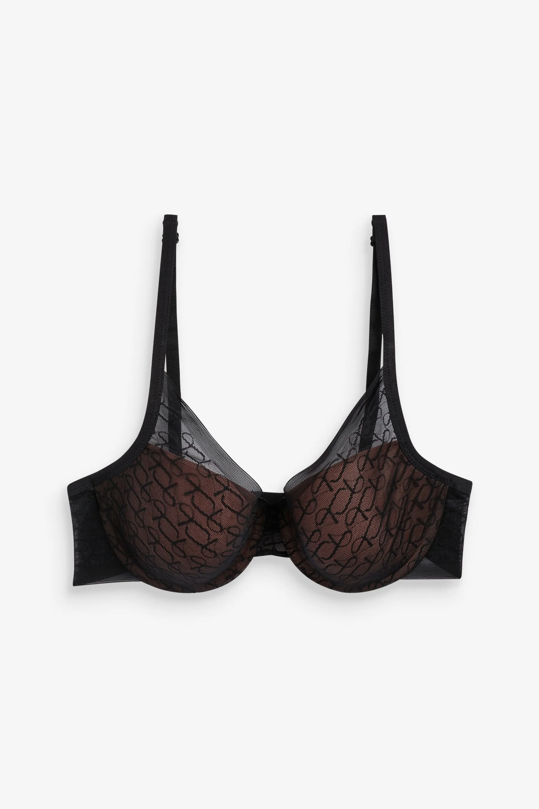 Triumph Signature - Reggiseno imbottito trasparente con ferretto