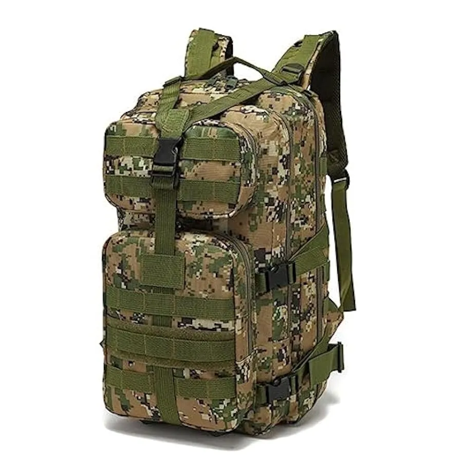 URFEDA Zaino tattico Zaino militare Borsa d’assalto militare di grande capacità Zaino da escursionismo multifunzionale Zaino spo