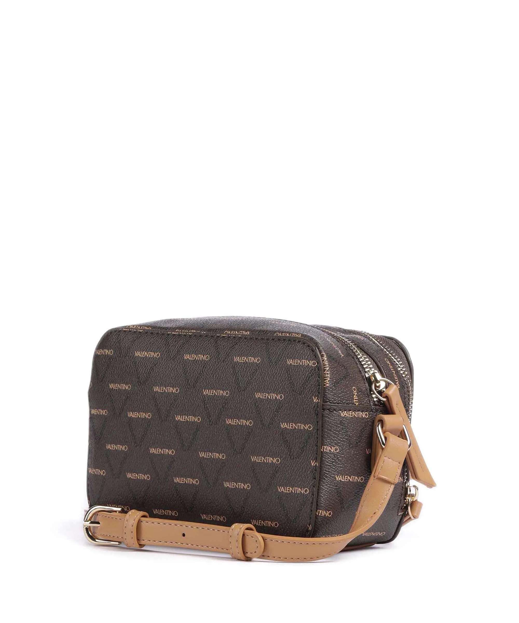  Valentino Bags Liuto Borsa a tracolla pelle sintetica marrone scuro  