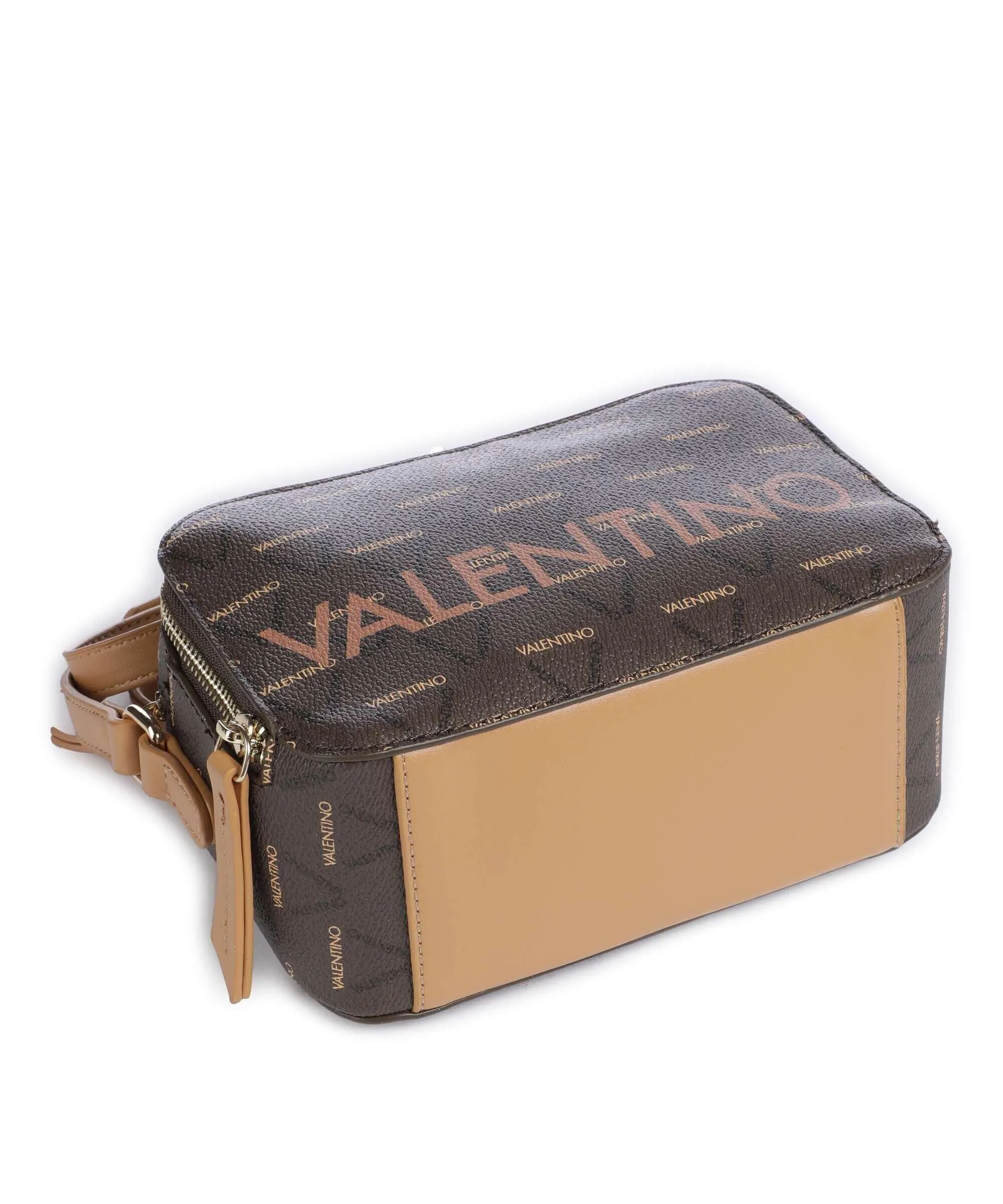  Valentino Bags Liuto Borsa a tracolla pelle sintetica marrone scuro  