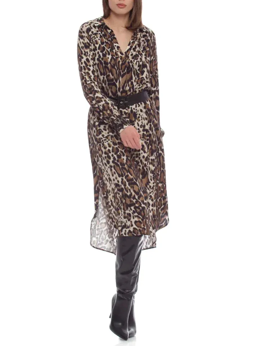 Vestito leopardato