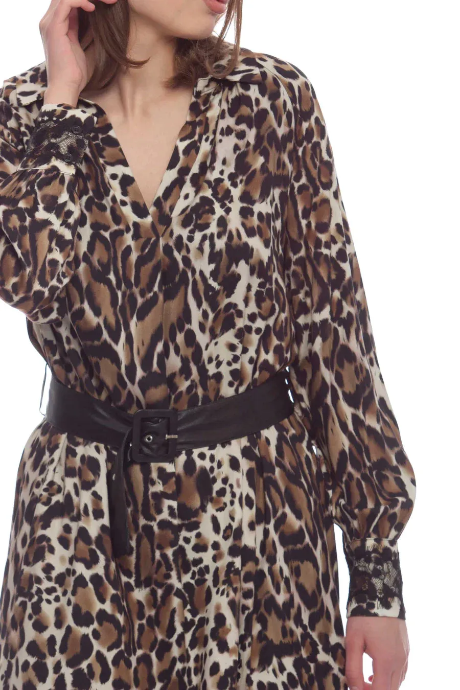 Vestito leopardato