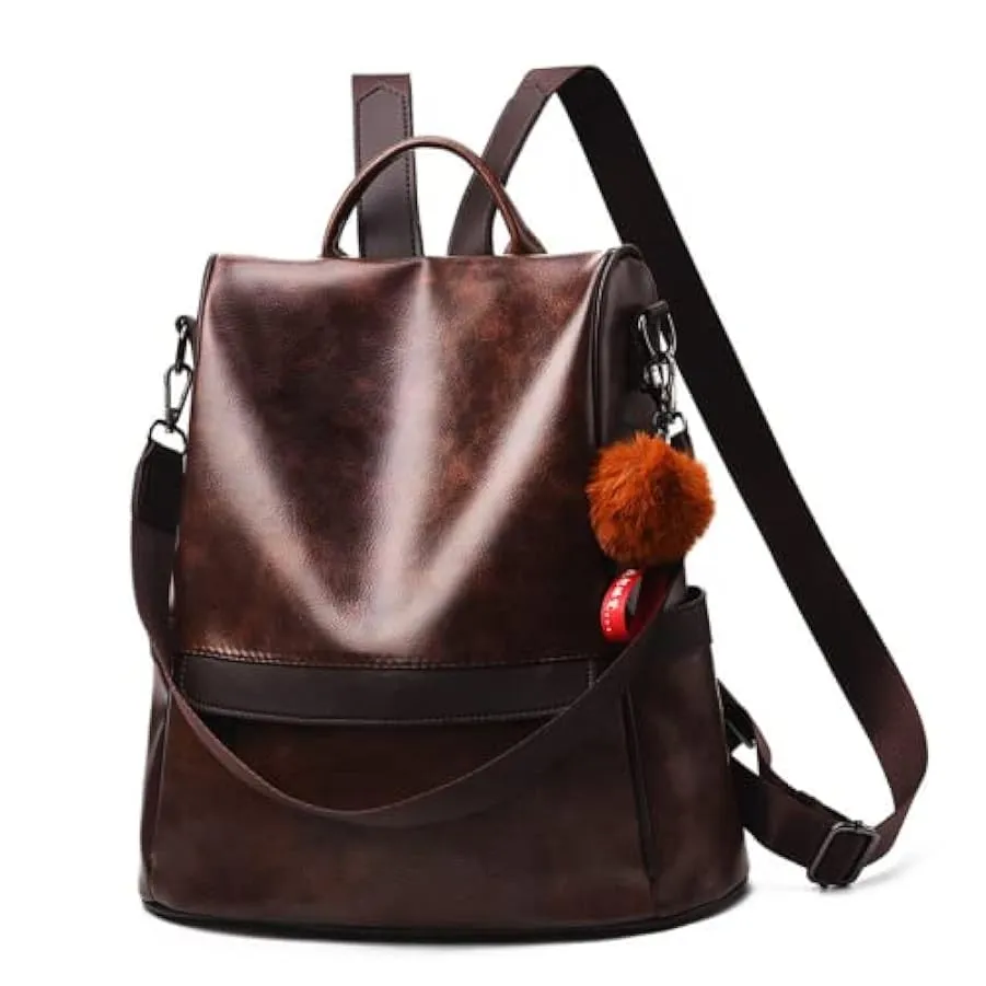 WYJPFN Borsa da Donna, Zaino di Grande capacità, Zaino di Strada per Il Tempo Libero(caffè) 225053995