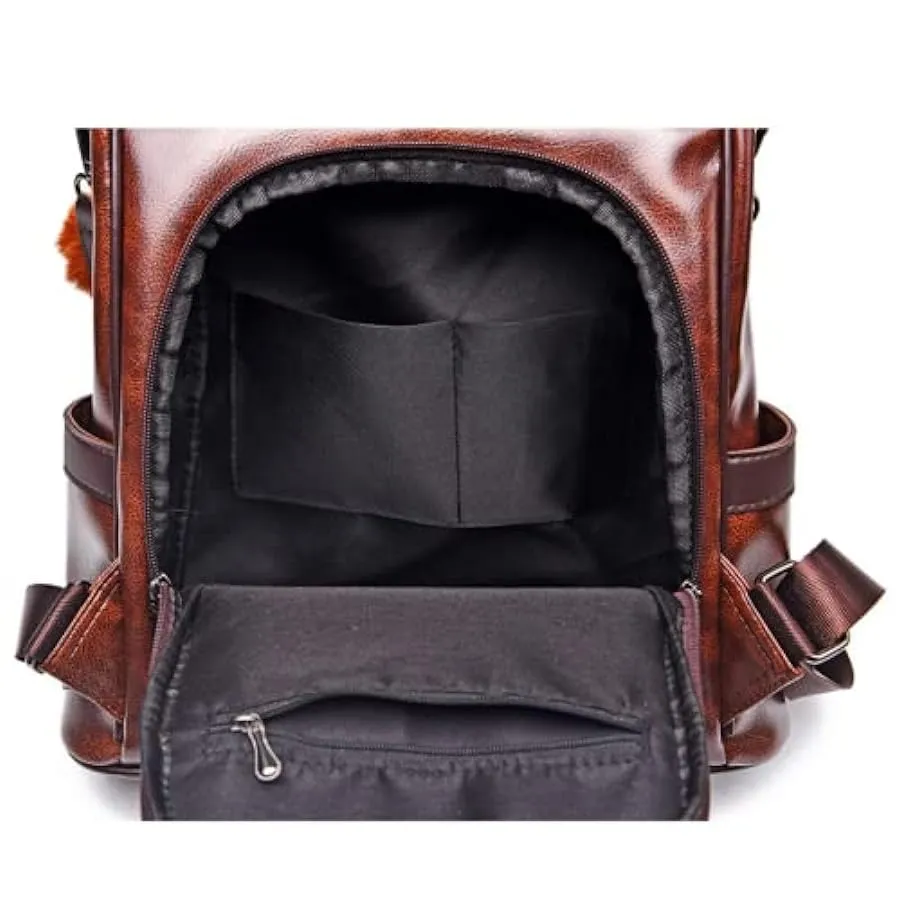 WYJPFN Borsa da Donna, Zaino di Grande capacità, Zaino di Strada per Il Tempo Libero(caffè) 225053995