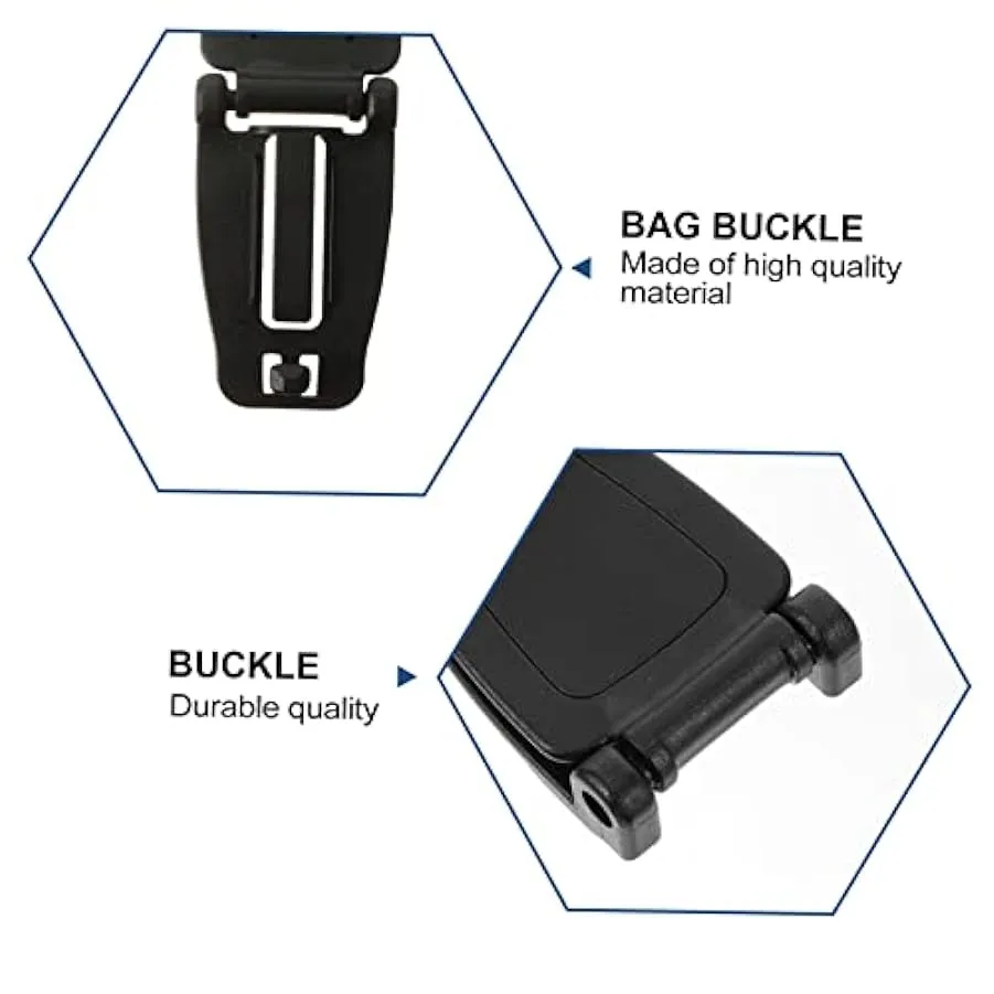 Yardwe 30 Pz Accessori Per Zaini Connettore Fibbia Per Borsa Fibbia Per Fettuccia Fibbia Di Collegamento Della Borsa in Tessuto 